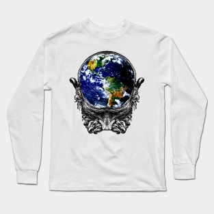 Think Globally Long Sleeve T-Shirt